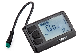 картинка LCD дисплей Gelbert ANANDA 48V 5- pin (Hydra) магазин Eltreco являющийся официальным дистрибьютором в России 