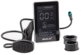картинка LCD дисплей Gelbert CD06 48V 5- pin EMOJO магазин Eltreco являющийся официальным дистрибьютором в России 