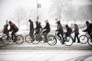 Велосипед зимой: советы для начинающих