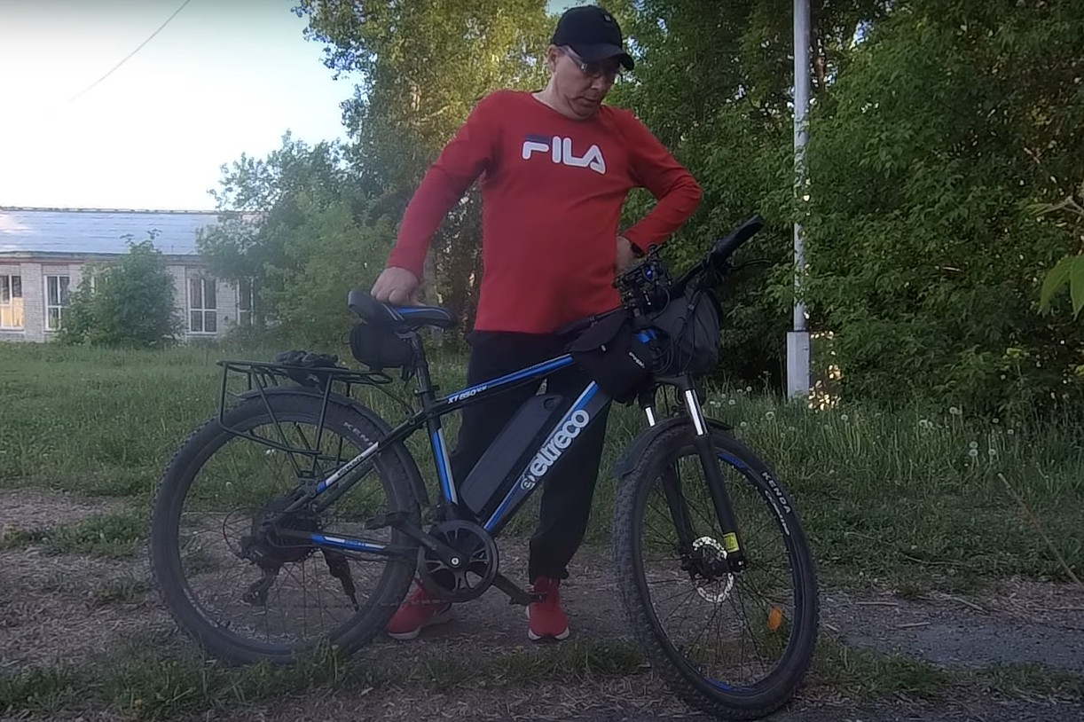 Видео-отзыв об электровелосипеде Eltreco XT 850 New