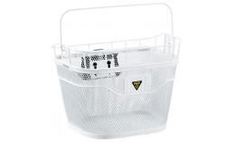 картинка TOPEAK Basket Front w/E-bike compatible fixer 3e корзина крепление подходит д/электровел-да, белая от магазина Eltreco
