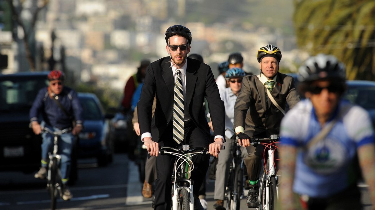 Портрет велосипедиста: пунктуален, продуктивен и в хорошей форме