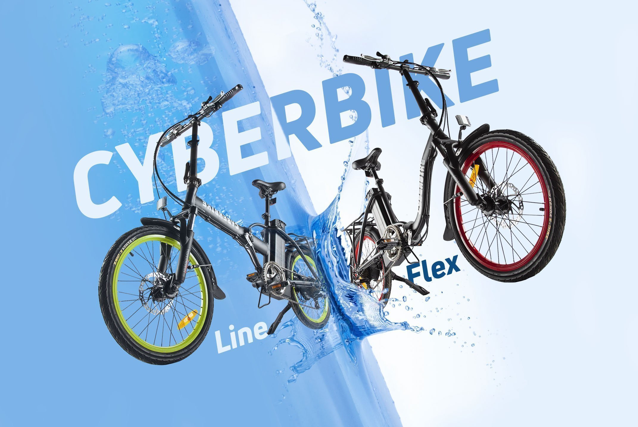 Новые велогибриды Cyberbike
