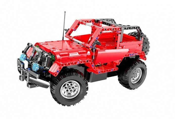 картинка C51001W Игрушка конструктор Cada Jeep (р/у, 531 дет., 2в1) от магазина Eltreco