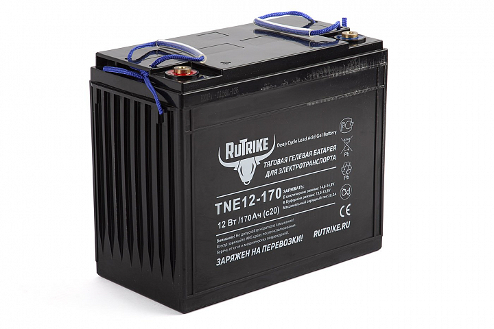 картинка Тяговый аккумулятор RuTrike TNE 12-170 (12V135A/H C3) от магазина Eltreco