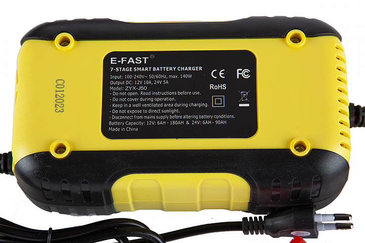 картинка Зарядное устройство для AGM, жидкостных и LiFePo4 аккумуляторов с десульфатором12-24V/6-180AН от магазина Eltreco
