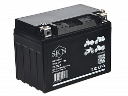картинка Аккумулятор стартерный для мототехники SKN YTZ12S (12V/11Ah/210A) [UTZ12S, CT 1211, HYB16A-AB] магазин Eltreco являющийся официальным дистрибьютором в России 