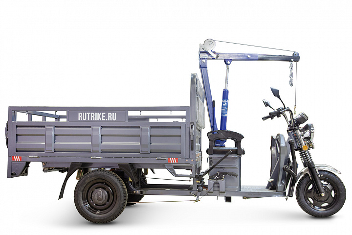 картинка Грузовой электротрицикл Rutrike D4 NEXT с краном для поднятия грузов 1800 60V1200W от магазина Eltreco