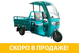 картинка Грузовой электротрицикл Rutrike Глобус NEXT 1500 60V1200W магазин Eltreco являющийся официальным дистрибьютором в России 