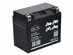 картинка Аккумулятор стартерный для мототехники SKN YTX12-BS (12V/12Ah/180A) [CT 1212, YB14L-A2, YB10L-B] магазин Eltreco являющийся официальным дистрибьютором в России 