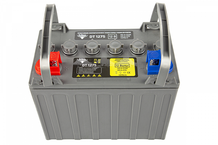 картинка Тяговый WET аккумулятор Rutrike DT1275 (T1275) 12V100A/H C3 от магазина Eltreco