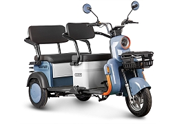 картинка Электротрицикл Rutrike Gelbert Beta 48V/60V 800Вт магазин Eltreco являющийся официальным дистрибьютором в России 