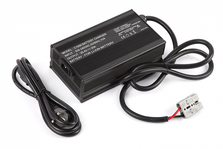 картинка Зарядное устройство интеллектуальное для Li литиевых аккумуляторов 24V50AH(20А) от магазина Eltreco