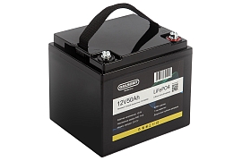 картинка Литиевый тяговый аккумулятор Gelbert LiFePO4 (12V/50Ah/50A/600Wh) [6-GFM-38] магазин Eltreco являющийся официальным дистрибьютором в России 