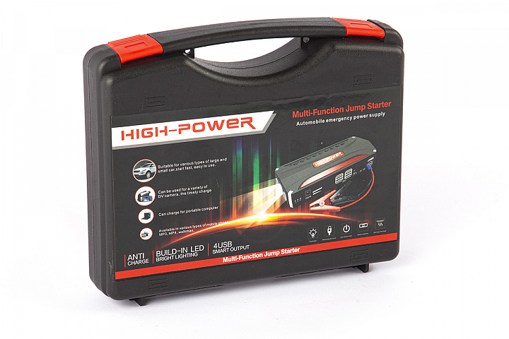 картинка Портативное пуско-зарядное устройство HIGH POWER от магазина Eltreco