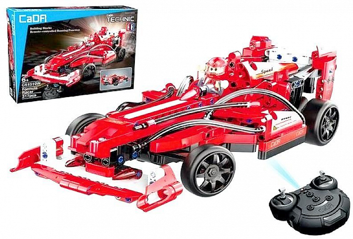 картинка C51010W Игрушка конструктор Cada Formula Racer (р/у, 317 дет.) от магазина Eltreco