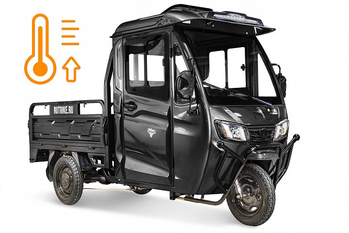 картинка Грузовой электротрицикл Rutrike КАРГО Кабина обогрев 1500 60V1000W от магазина Eltreco