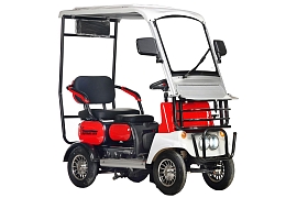 картинка Электроскутер четырехколесный Rutrike Лич магазин Eltreco являющийся официальным дистрибьютором в России 