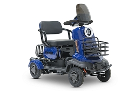 картинка Электроскутер четырехколесный Rutrike Квадро магазин Eltreco являющийся официальным дистрибьютором в России 