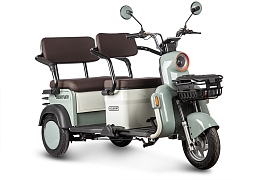 картинка Электротрицикл Rutrike Gelbert Beta 48V/60V 800Вт магазин Eltreco являющийся официальным дистрибьютором в России 