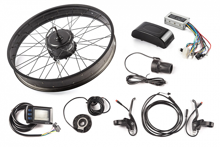 картинка Мотор-колесо (комплект) 48V 500W FAT LCD 26" от магазина Eltreco