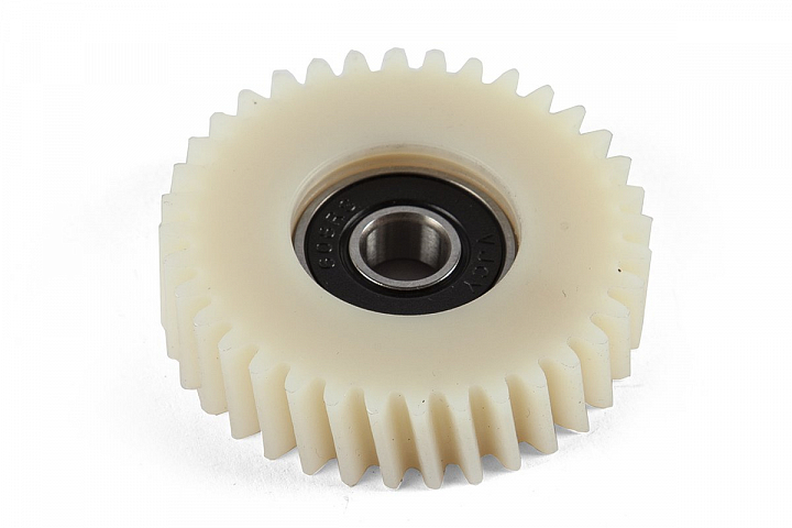 картинка Шестерни редуктора для мотора 350W-500W косые (47*11 мм 36 зубьев, посадочный диаметр 8мм) от магазина Eltreco