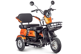 картинка Электротрицикл Rutrike Gelbert Caf 48V/60V 600Вт магазин Eltreco являющийся официальным дистрибьютором в России 