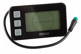 картинка LCD дисплей King Meter Ultra без кабеля (5-pin) 36V магазин Eltreco являющийся официальным дистрибьютором в России 