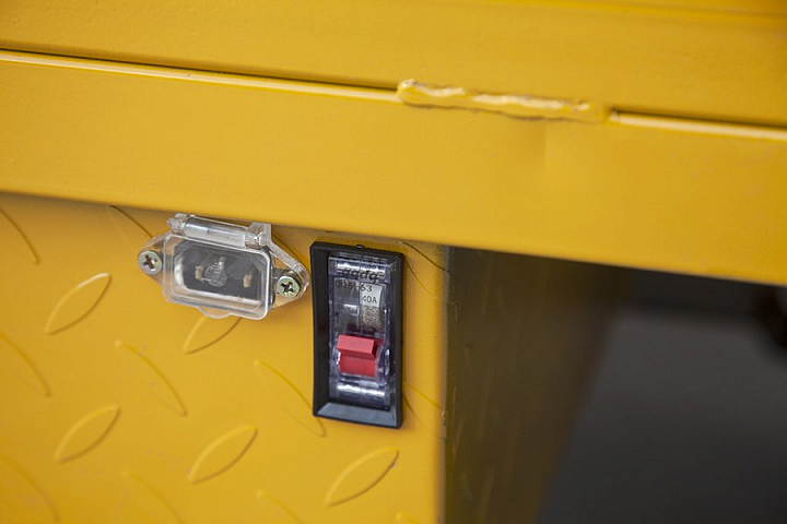 картинка Платформенная тележка электрическая RuTrike ПЛИТА ЛИФТЕР 1800 с гидроподъёмником от магазина Eltreco