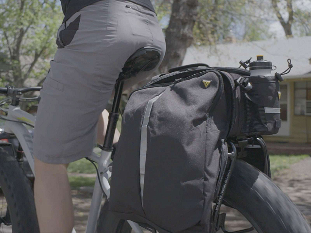 картинка TOPEAK Uni Super Tourist FAT багажник д/Фетбайков с дис. тормоз. с удлиненным кронштейном TA2052-B от магазина Eltreco