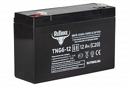 картинка Аккумуляторная батарея RuTrike TNG6-12 (6V12A/H C20) магазин Eltreco являющийся официальным дистрибьютором в России 