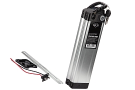 картинка Аккумулятор для электровелосипеда SKN 36V 18.2Ah silver (Silver Fish) магазин Eltreco являющийся официальным дистрибьютором в России