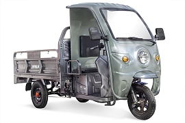 картинка Грузовой электротрицикл Rutrike D4 КАБИНА 1800 60V1500W магазин Eltreco являющийся официальным дистрибьютором в России 