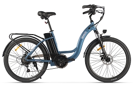 картинка Электровелосипед Eltreco White магазин Eltreco являющийся официальным дистрибьютором в России 